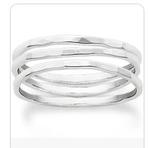 James Avery delicate forged rings